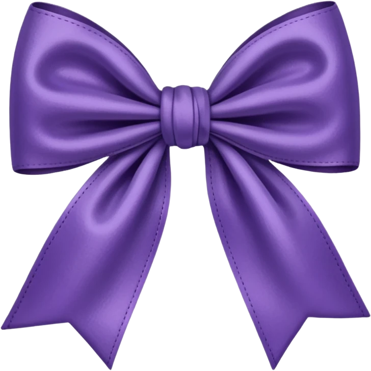 artsy bow delicate pastel dark purple colour emoji