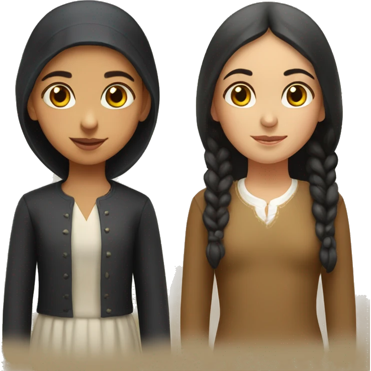 armenian girl + georgian girl emoji