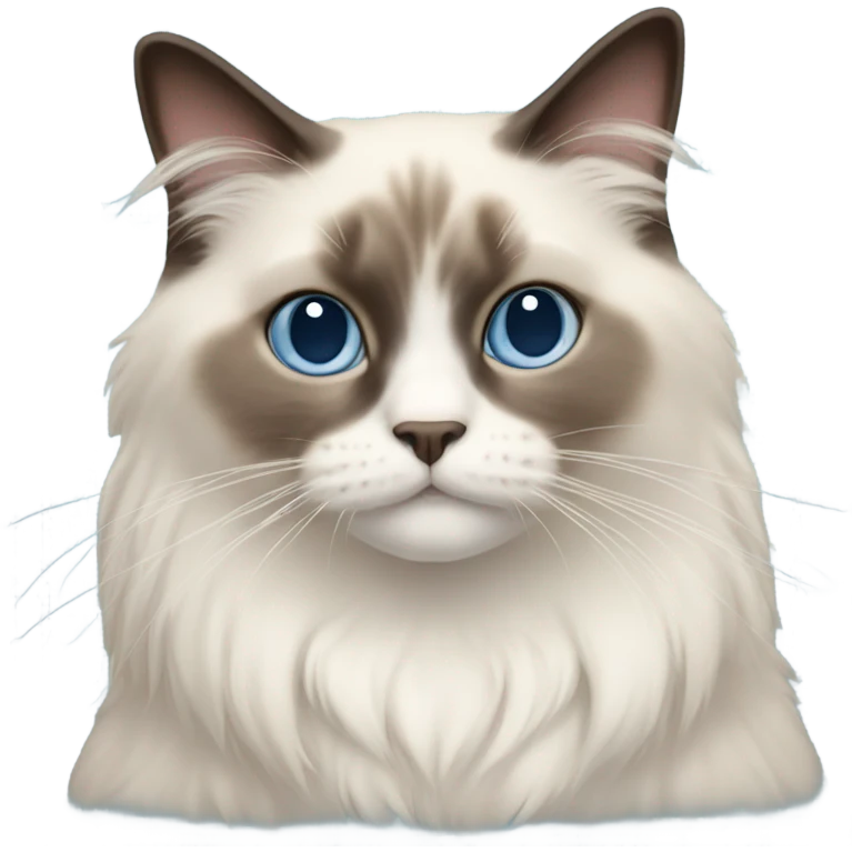 Ragdoll cat  emoji