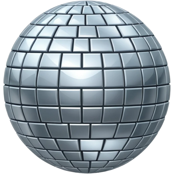 silver disco ball emoji