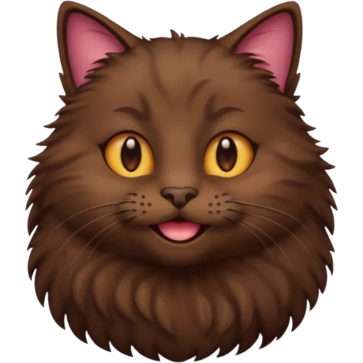 Emoji de gata morenita  emoji