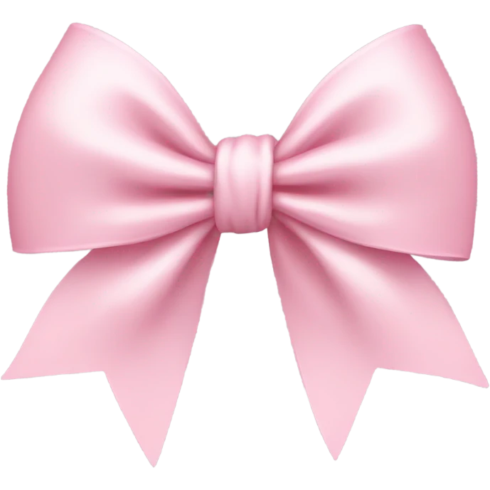 light pink bow  emoji