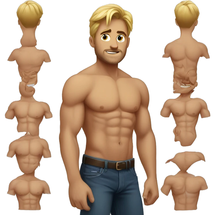 Johannes klæbo showing off his abs emoji
