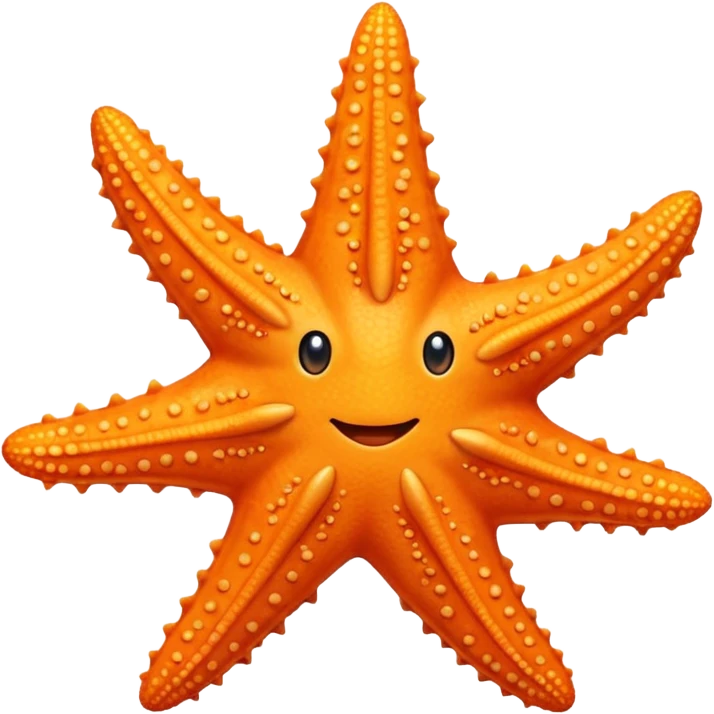 Simple starfish emoji