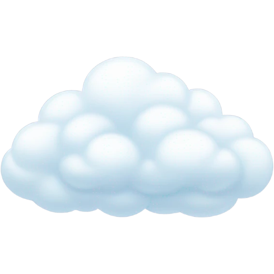 dreamy cloud  emoji