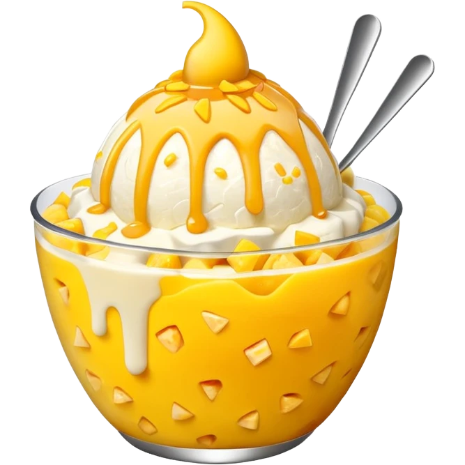 mango bingsu emoji