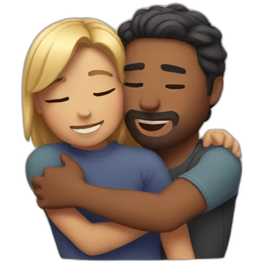 Couple Hug emoji