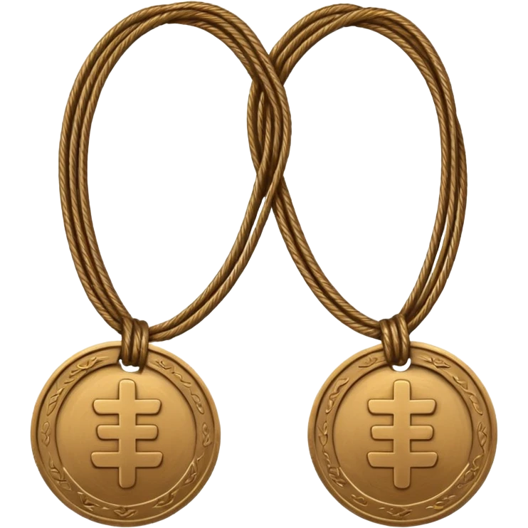 china coin strings emoji
