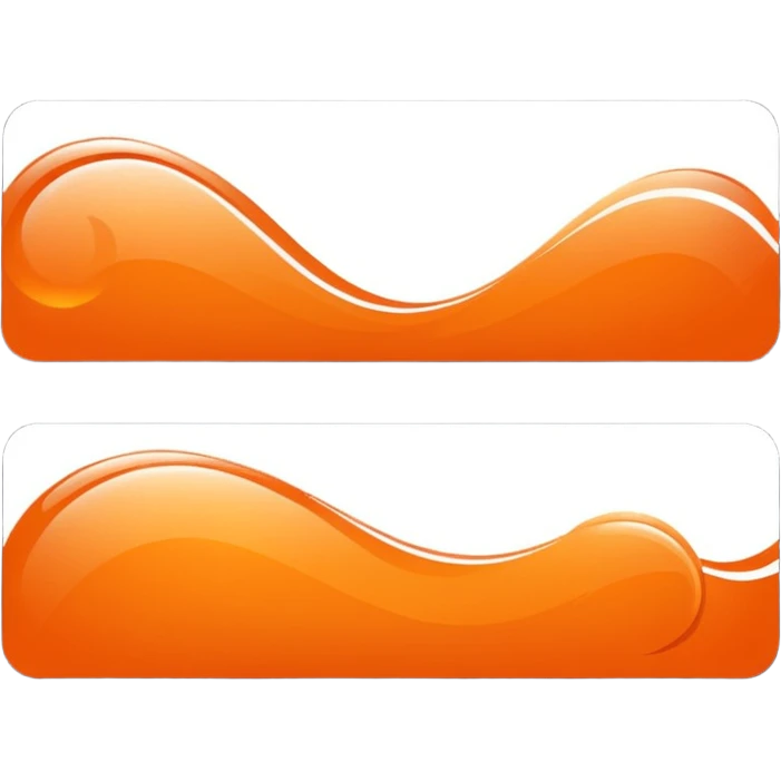 elegant horizontal banner using HEX code #FF6A00 as the color emoji