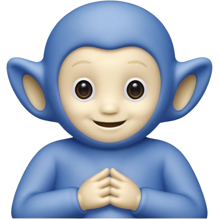 teletubby blue emoji