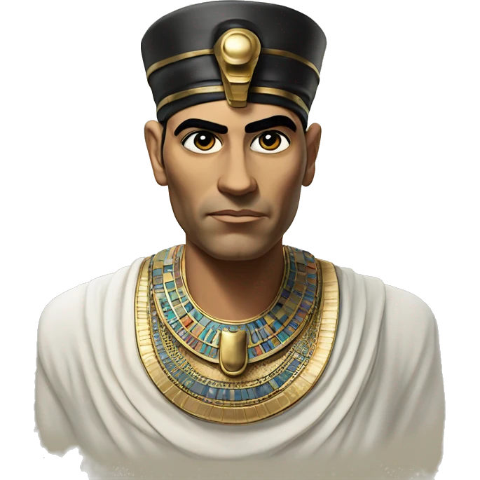 engenier 1970 photorealistic modern egyptian serious emoji