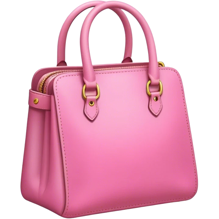 Pink bag emoji