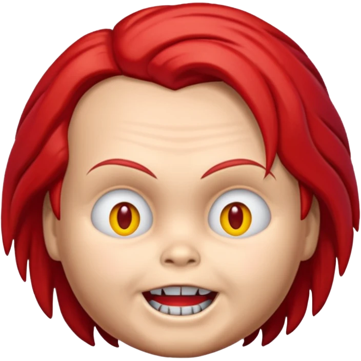 Un emojin de chuky emoji