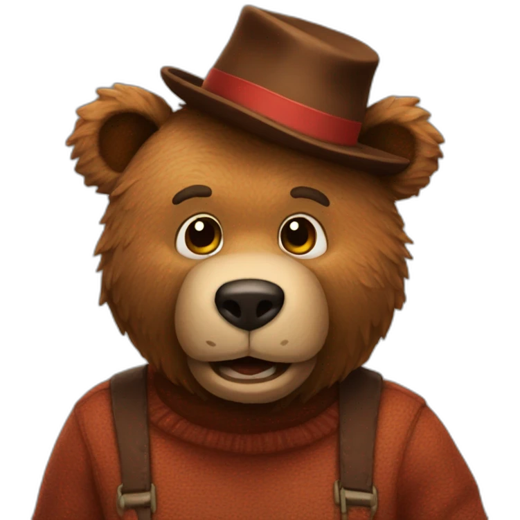 Freddy the bear emoji
