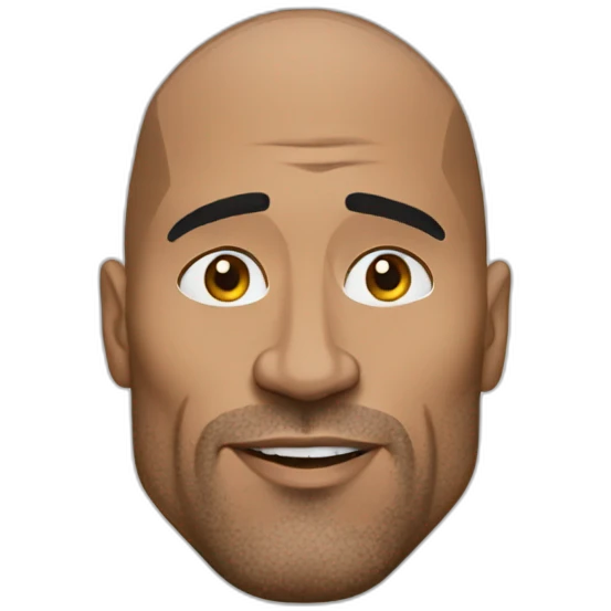 The rock emoji