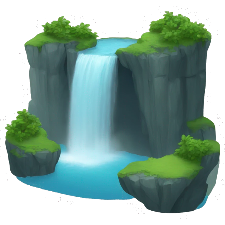 Waterfall emoji