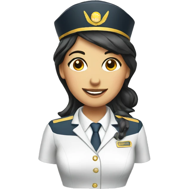 Flight attendants  emoji