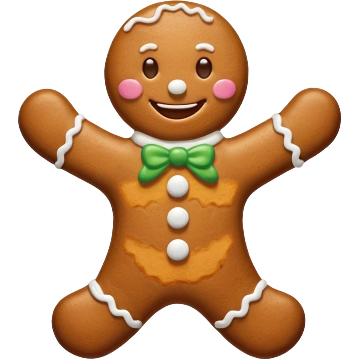 Gingerbread emoji