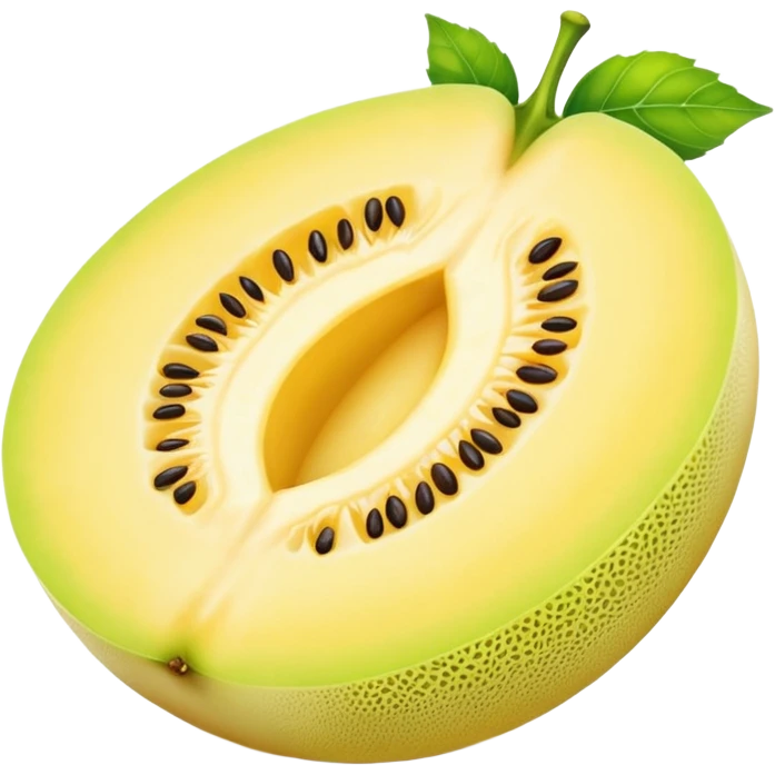 yellow honeydew melon fesh emoji