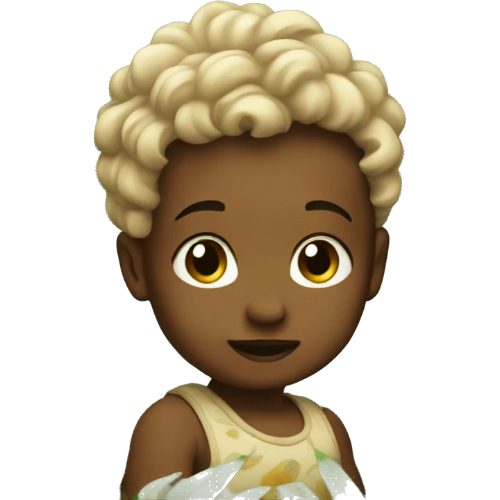 baby with natur emoji
