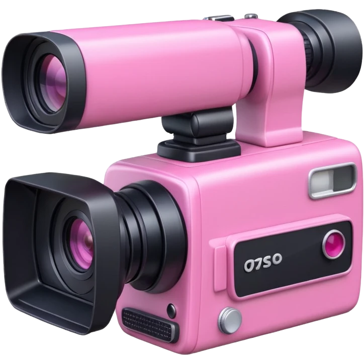 videocamera pink emoji