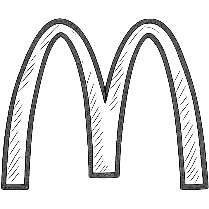 McDonald's logo emoji