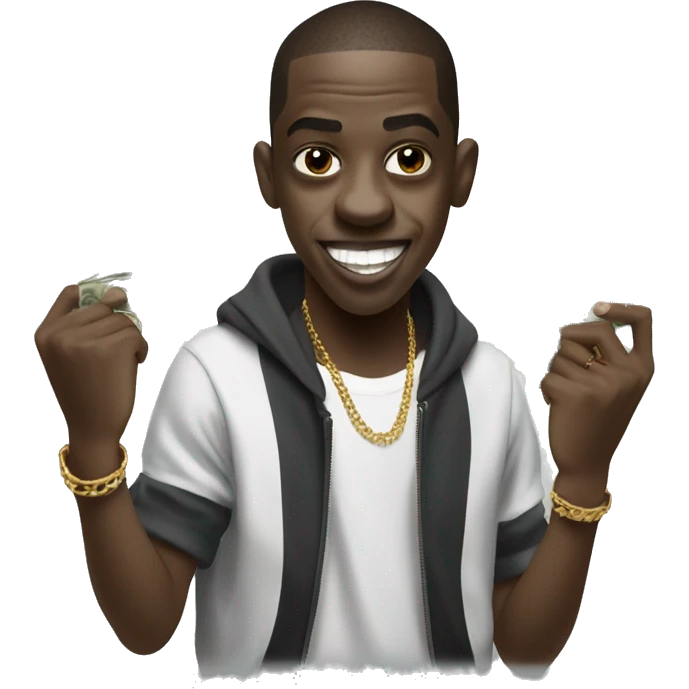 Bobby shmurda doing the money dance emoji