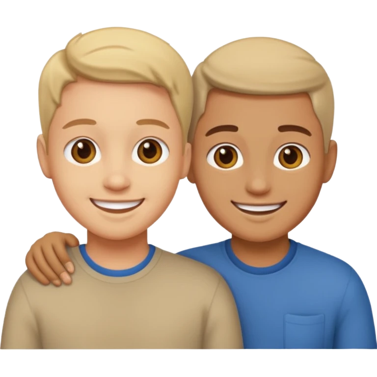 Deux potes emoji