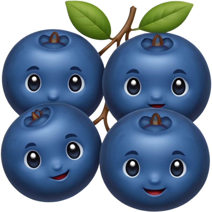 blueberries emoji