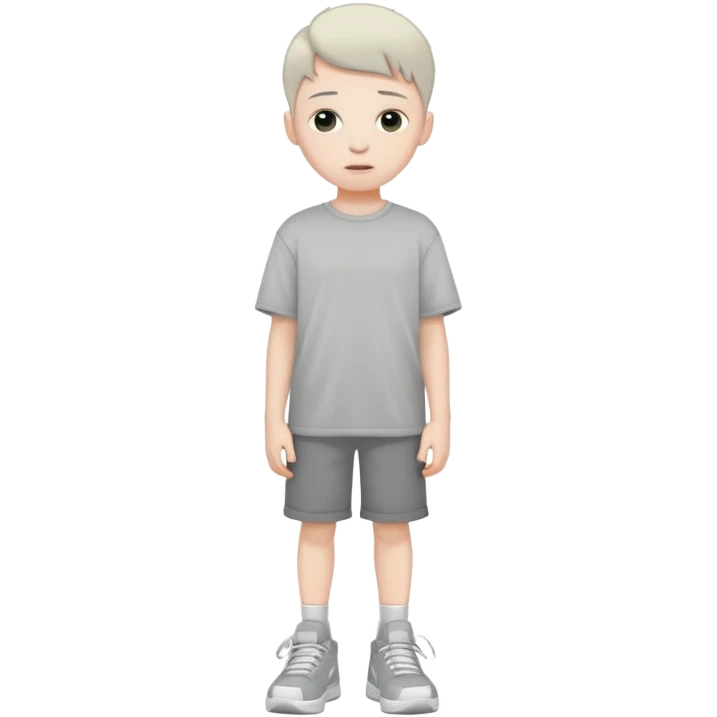 generate a boy
/devil in instapump sneakers and an oversized gray T-shirt emoji