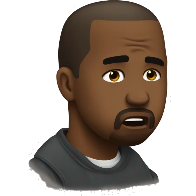 Kanye west crying emoji