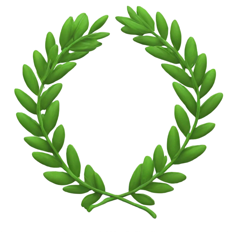 laurel wreath emoji