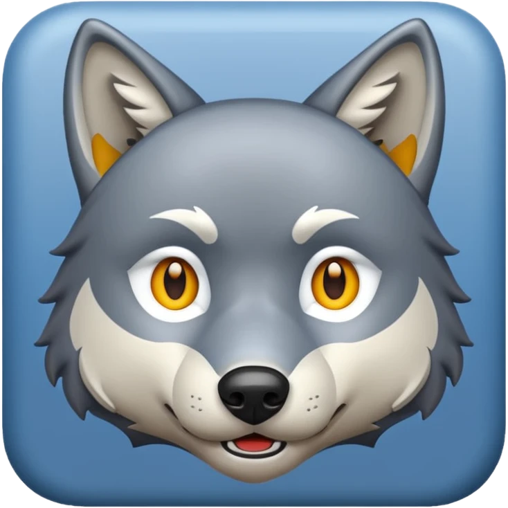 Wolf emoji