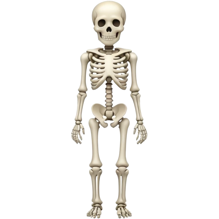 Skeleten emoji
