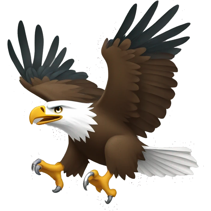 Eagles flying emoji