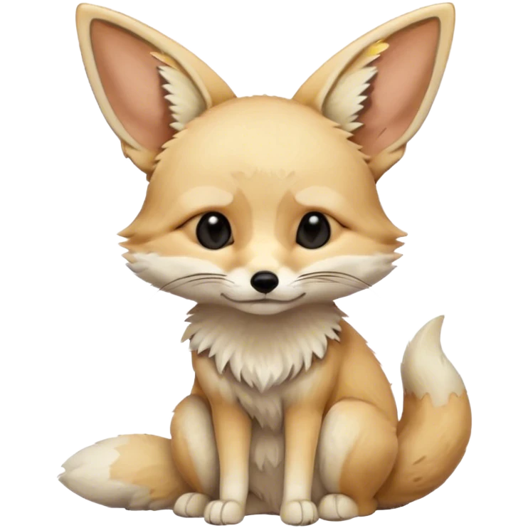 fennec fox sad emoji