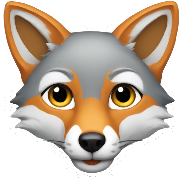 gray fox emoji