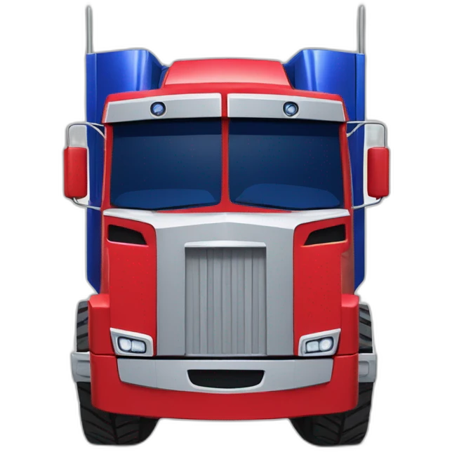 optimus prime not as a truck emoji