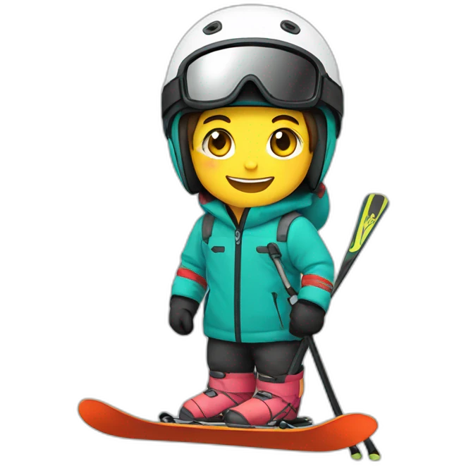 Ski au Japon emoji
