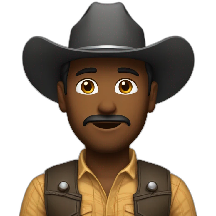 Kowboy-with-sousage emoji