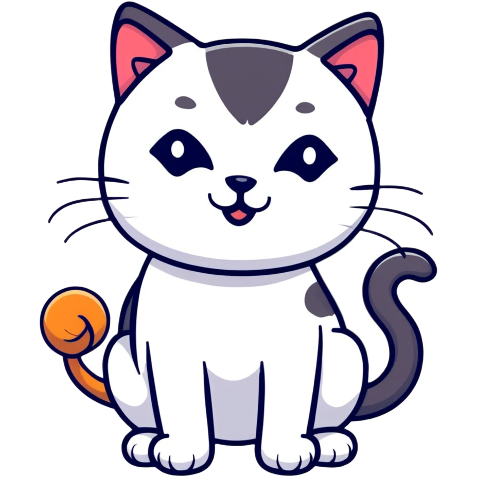 Cute cat emoji