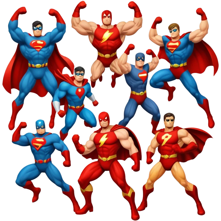 SUperheroes emoji