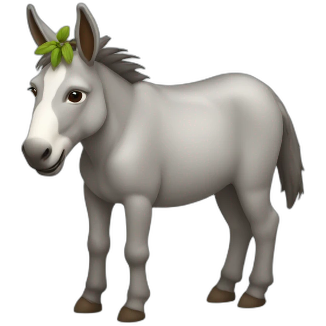 donkey rosehip emoji