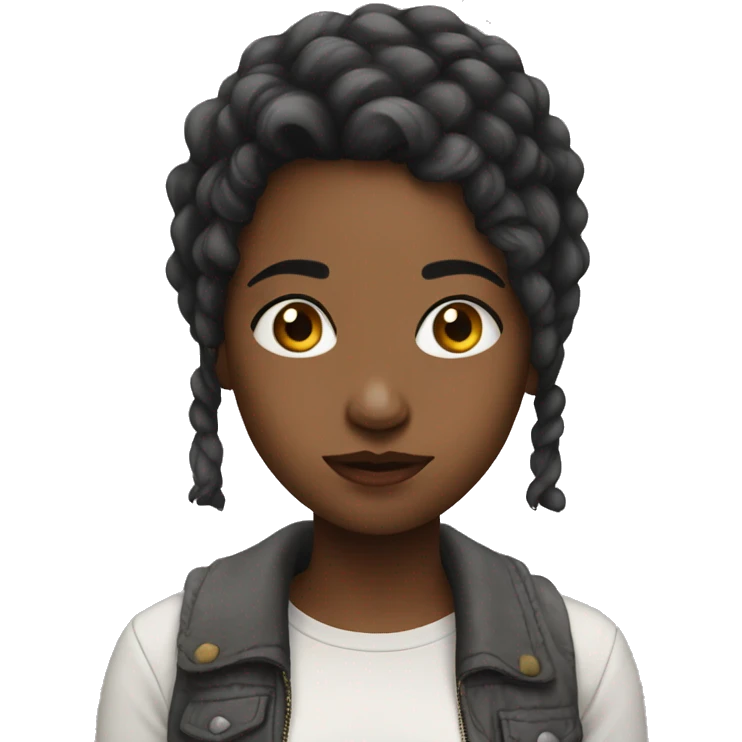 Alternative girl emoji