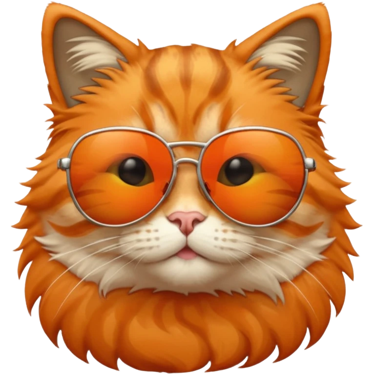 Cat wearing sunglasses emoji