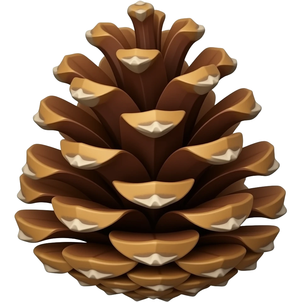 еловая шишка emoji