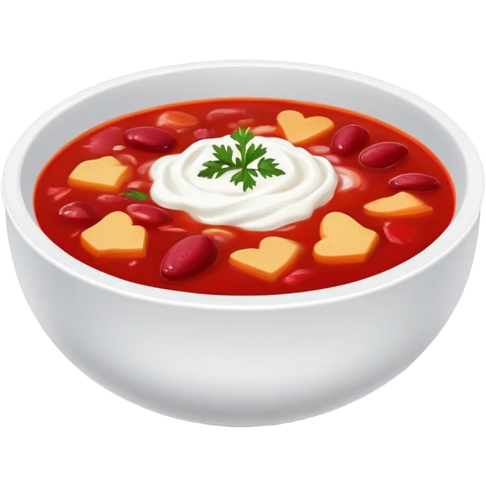 Canadian borscht  emoji