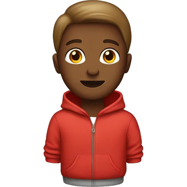 Red sweatshirt emoji