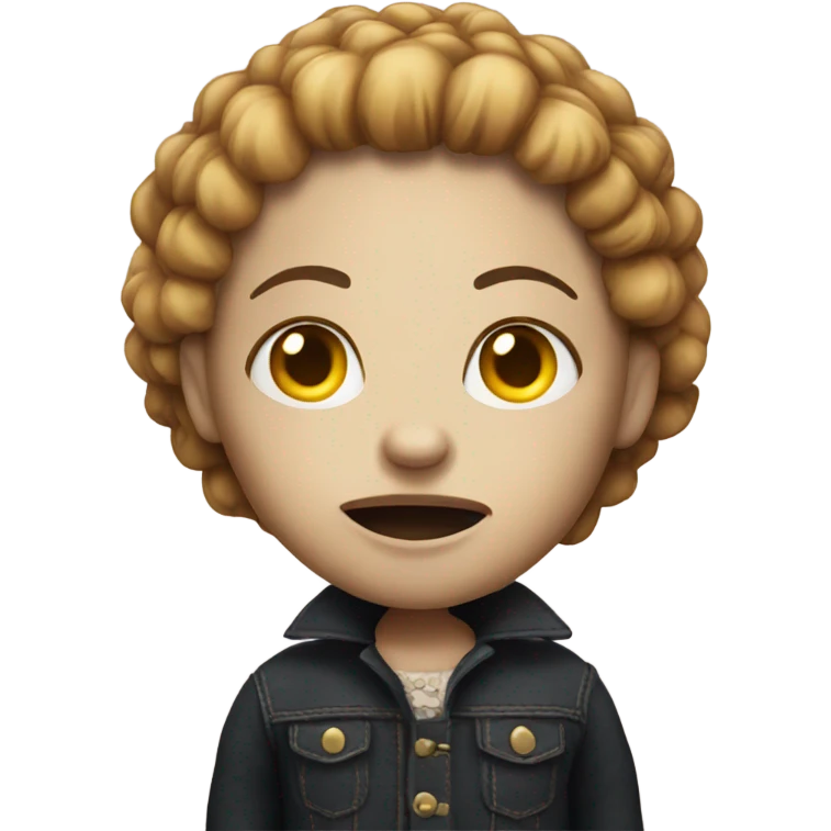 scary doll emoji