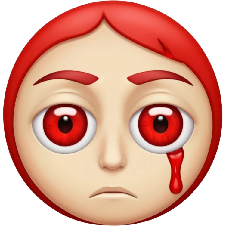tired eyes emoji